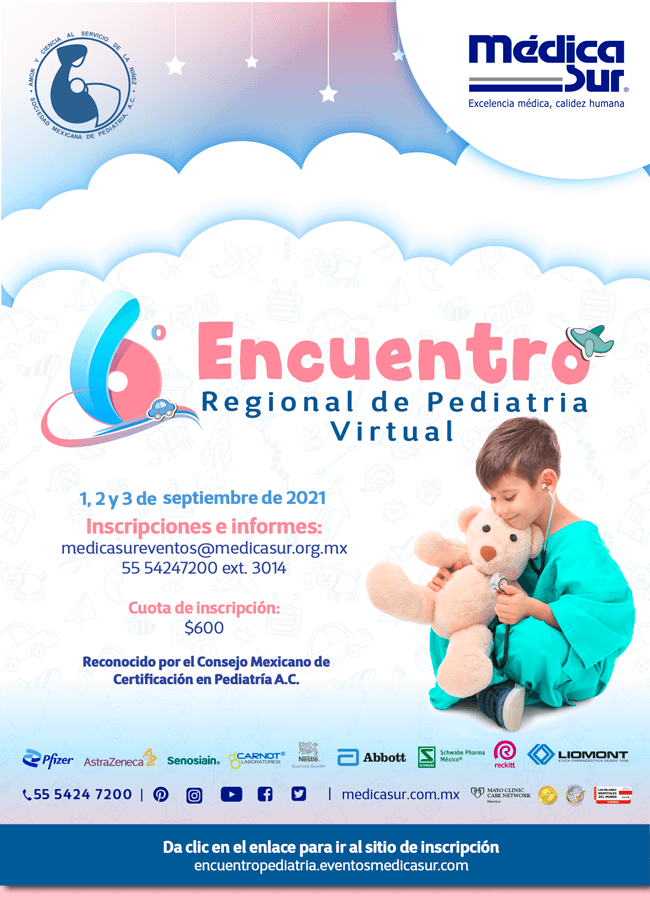 6to Encuentro Regional de Pediatria virtual
