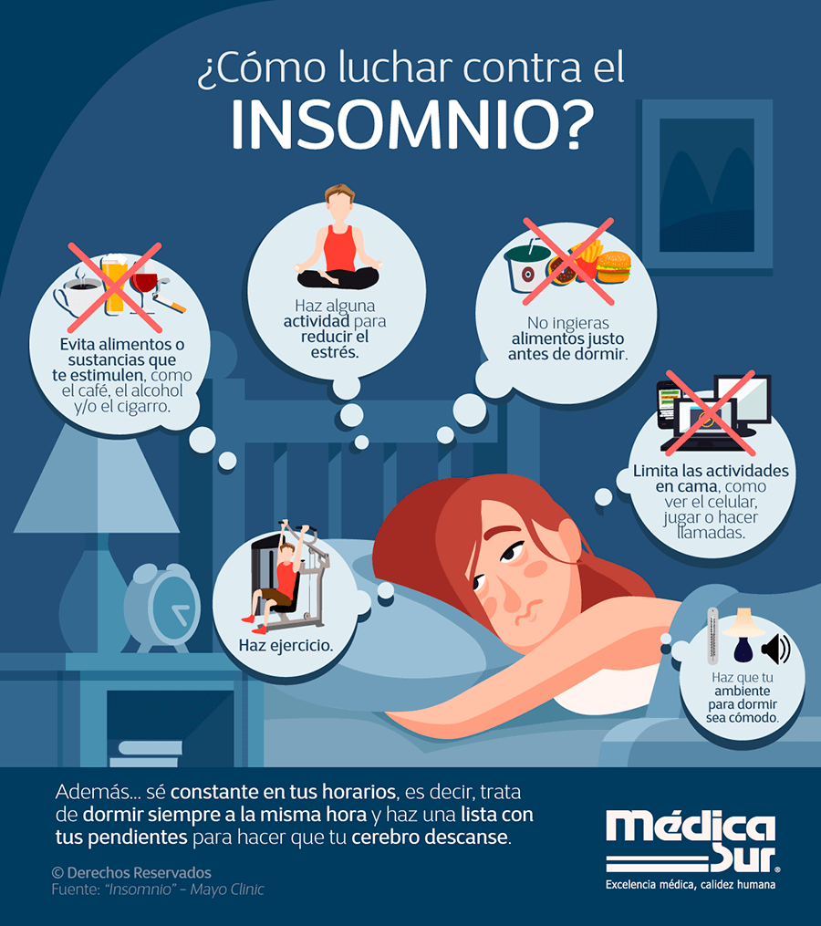 ¿Cómo luchar contra el insomnio?